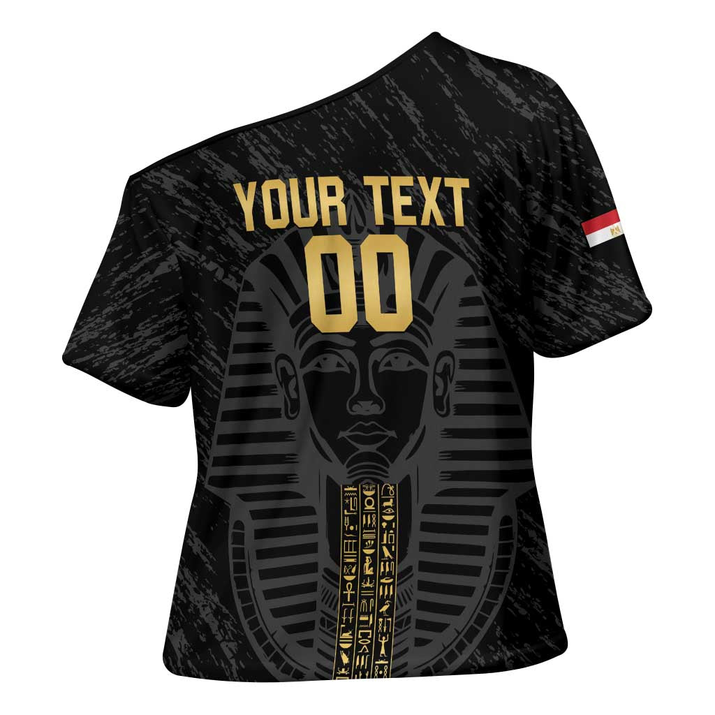 Egypt Basketball Custom Cross Shoulder Shirt Come On Pharaohs