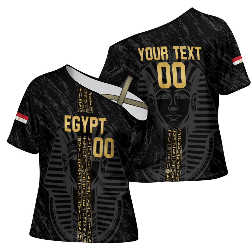 Egypt Basketball Custom Cross Shoulder Shirt Come On Pharaohs