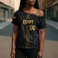 Egypt Basketball Custom Cross Shoulder Shirt Come On Pharaohs