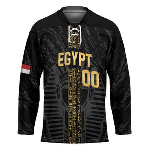 Egypt Basketball Custom Hockey Jersey Come On Pharaohs