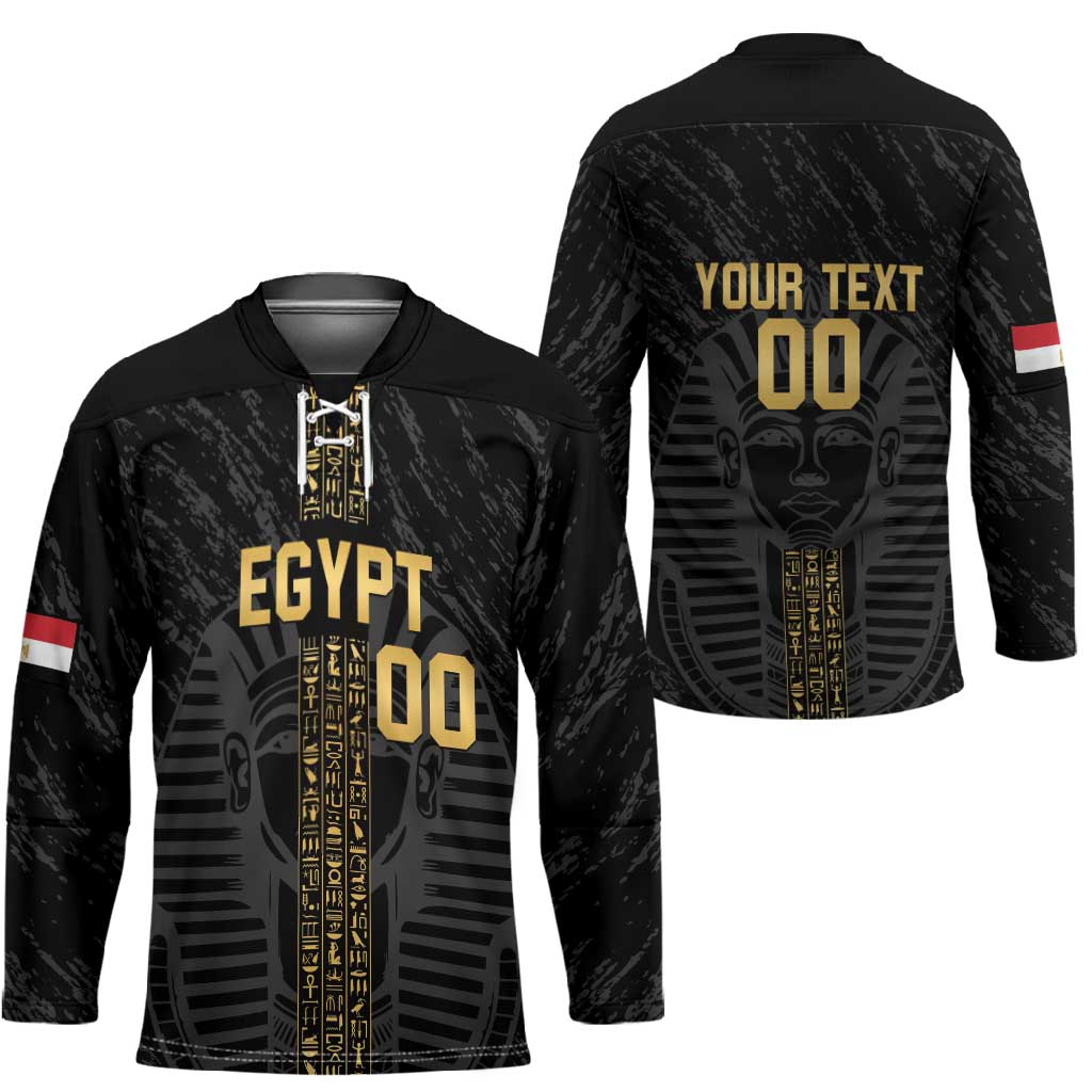 Egypt Basketball Custom Hockey Jersey Come On Pharaohs