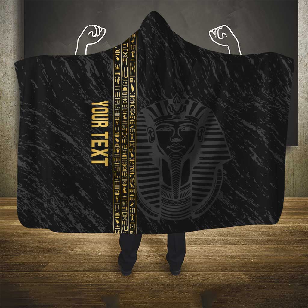 Afro Basketball Custom Egypt Hooded Blanket Come On Pharaohs - African Pride