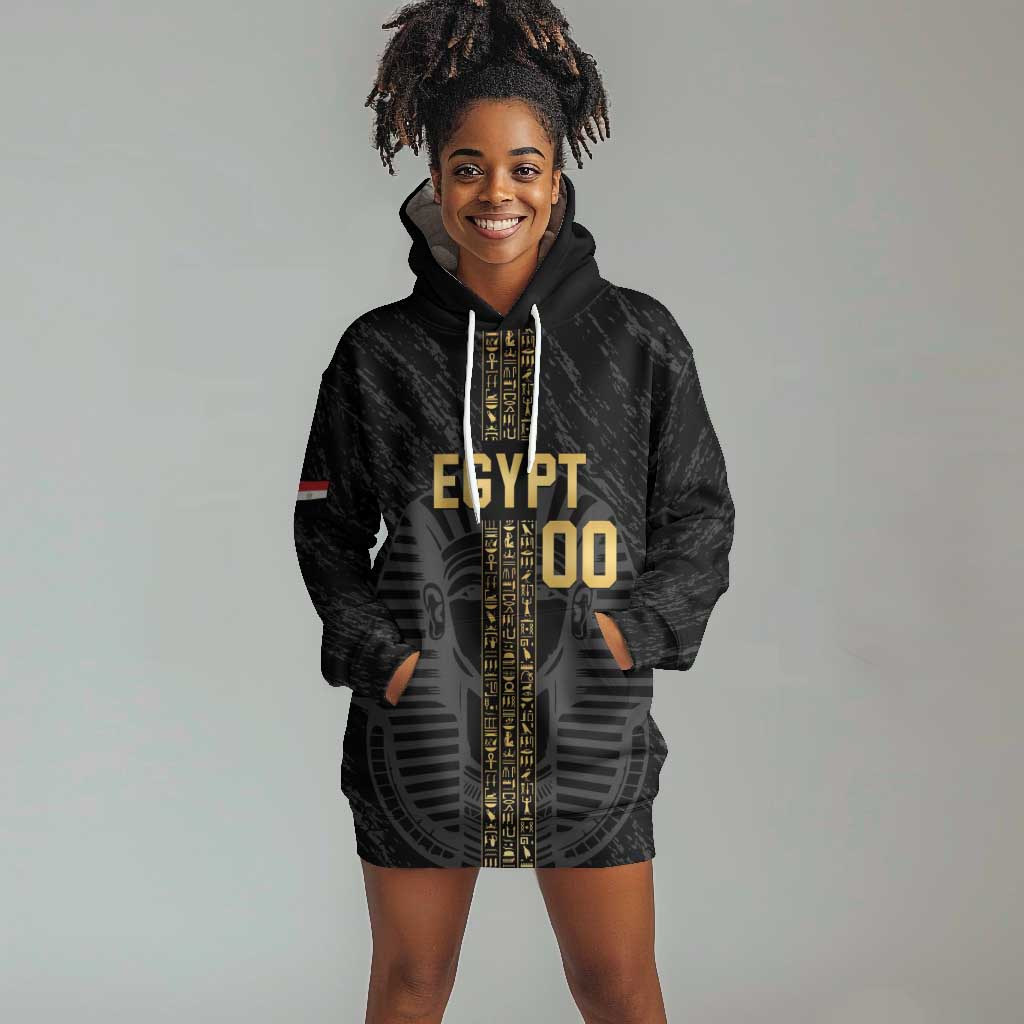 Afro Basketball Custom Egypt Hoodie Dress Come On Pharaohs - African Pride