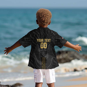 Afro Basketball Custom Egypt Kid Hawaiian Shirt Come On Pharaohs - African Pride
