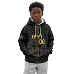 Afro Basketball Custom Egypt Kid Hoodie Come On Pharaohs - African Pride