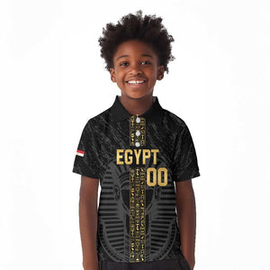 Afro Basketball Custom Egypt Kid Polo Shirt Come On Pharaohs - African Pride