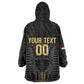 Afro Basketball Custom Egypt Kid Wearable Blanket Hoodie Come On Pharaohs - African Pride