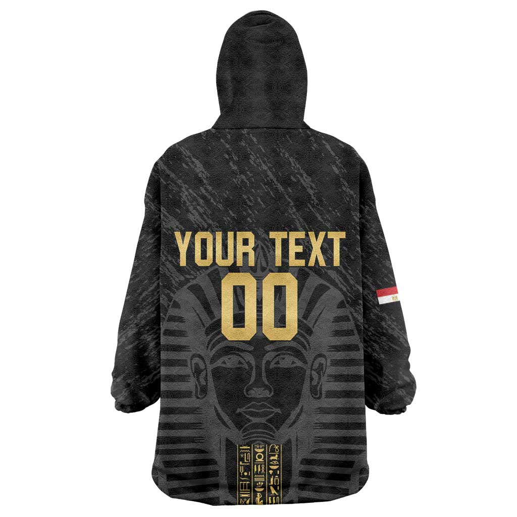 Afro Basketball Custom Egypt Kid Wearable Blanket Hoodie Come On Pharaohs - African Pride