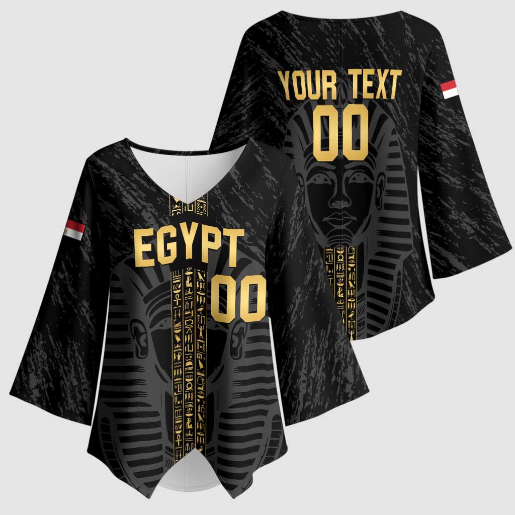 Egypt Basketball Custom Kimono Sleeve Blouse Come On Pharaohs