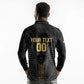 Afro Basketball Custom Egypt Long Sleeve Polo Shirt Come On Pharaohs - African Pride