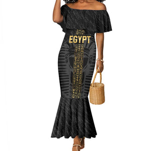 Afro Basketball Custom Egypt Mermaid Dress Come On Pharaohs - African Pride
