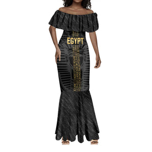 Afro Basketball Custom Egypt Mermaid Dress Come On Pharaohs - African Pride
