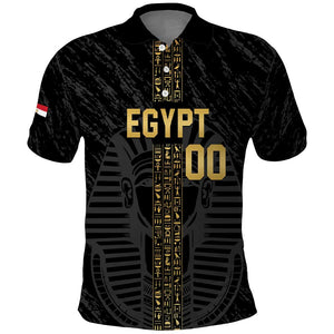 Afro Basketball Custom Egypt Polo Shirt Come On Pharaohs - African Pride