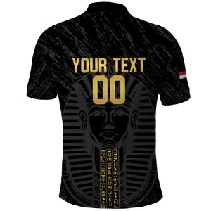 Afro Basketball Custom Egypt Polo Shirt Come On Pharaohs - African Pride