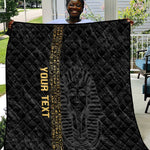Afro Basketball Custom Egypt Quilt Come On Pharaohs - African Pride