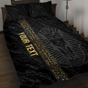 Afro Basketball Custom Egypt Quilt Bed Set Come On Pharaohs - African Pride