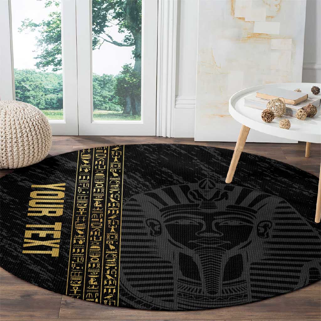 Afro Basketball Custom Egypt Round Carpet Come On Pharaohs - African Pride