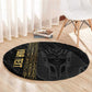 Afro Basketball Custom Egypt Round Carpet Come On Pharaohs - African Pride