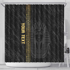 Afro Basketball Custom Egypt Shower Curtain Come On Pharaohs - African Pride