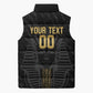 Egypt Basketball Custom Sleeveless Puffer Jacket Come On Pharaohs