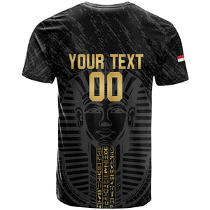 Afro Basketball Custom Egypt T shirt Come On Pharaohs - African Pride