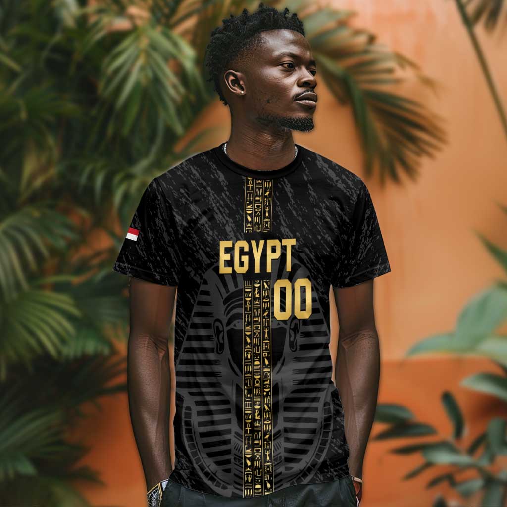 Afro Basketball Custom Egypt T shirt Come On Pharaohs - African Pride