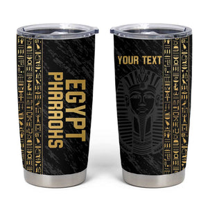 Afro Basketball Custom Egypt Tumbler Cup Come On Pharaohs - African Pride