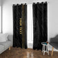 Afro Basketball Custom Egypt Window Curtain Come On Pharaohs - African Pride