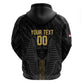 Afro Basketball Custom Egypt Zip Hoodie Come On Pharaohs - African Pride