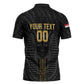 Egypt Basketball Custom Zipper Polo Shirt Come On Pharaohs