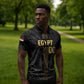 Egypt Basketball Custom Zipper Polo Shirt Come On Pharaohs