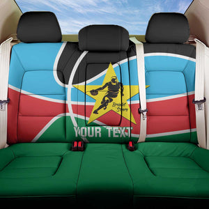 Afro Basketball Custom South Sudan Back Car Seat Cover Come On Bright Stars - African Pride