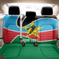 Afro Basketball Custom South Sudan Back Car Seat Cover Come On Bright Stars - African Pride