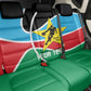 Afro Basketball Custom South Sudan Back Car Seat Cover Come On Bright Stars - African Pride