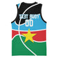 Afro Basketball Custom South Sudan Basketball Jersey Come On Bright Stars - African Pride
