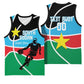 Afro Basketball Custom South Sudan Basketball Jersey Come On Bright Stars - African Pride