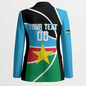 South Sudan Basketball Custom Blazer Come On Bright Stars