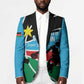 South Sudan Basketball Custom Blazer Come On Bright Stars