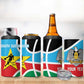 Afro Basketball Custom South Sudan 4 in 1 Can Cooler Tumbler Come On Bright Stars - African Pride