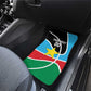 Afro Basketball Custom South Sudan Car Mats Come On Bright Stars - African Pride