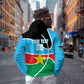 Afro Basketball Custom South Sudan Hoodie Come On Bright Stars - African Pride
