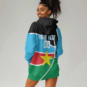 Afro Basketball Custom South Sudan Hoodie Dress Come On Bright Stars - African Pride