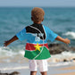 Afro Basketball Custom South Sudan Kid Hawaiian Shirt Come On Bright Stars - African Pride