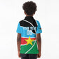 Afro Basketball Custom South Sudan Kid Polo Shirt Come On Bright Stars - African Pride