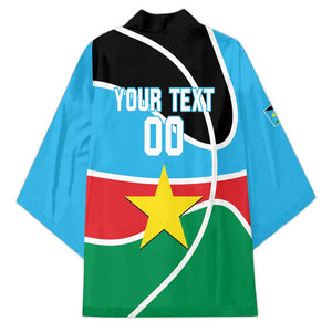 South Sudan Basketball Custom Kimono Come On Bright Stars