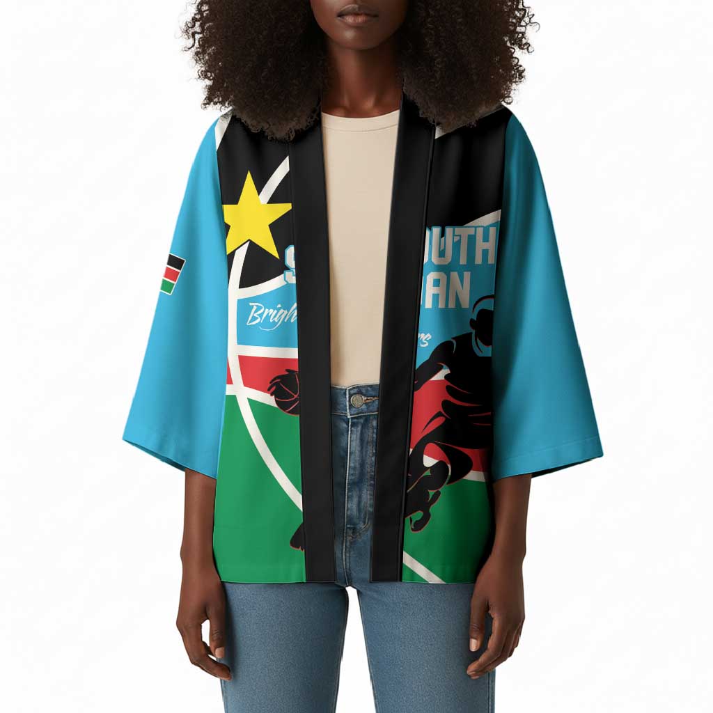 South Sudan Basketball Custom Kimono Come On Bright Stars
