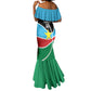 Afro Basketball Custom South Sudan Mermaid Dress Come On Bright Stars - African Pride