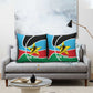South Sudan Basketball Custom Pillow Cover Come On Bright Stars