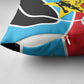 South Sudan Basketball Custom Pillow Cover Come On Bright Stars