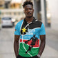 Afro Basketball Custom South Sudan Polo Shirt Come On Bright Stars - African Pride